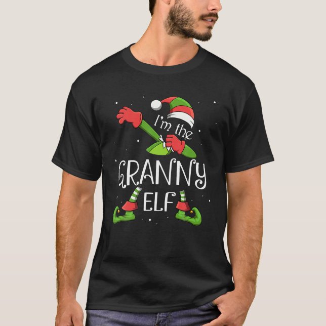 Ich bin der Großelf, der Weihnachtsmann Weihnachte T-Shirt (Vorderseite)