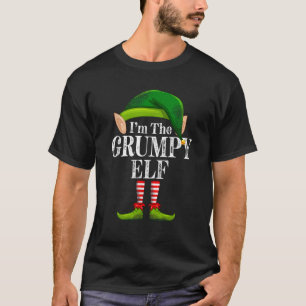 Ich bin der Grumpy Elf Matching Familie Weihnachte T-Shirt