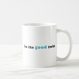 Ich bin der gute Zwilling Kaffeetasse