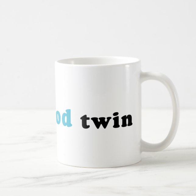Ich bin der gute Zwilling Tasse (Rechts)