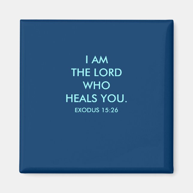 ICH BIN DER HERR - 1118 MAGNET (Vorne)