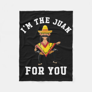 Ich bin der Juan für dich - Cinco De Mayo Fünfter Fleecedecke
