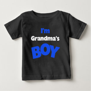 Ich bin der Junge der Großmutter Baby T-shirt