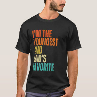 Ich bin der Jüngste und Liebling des Vaters Männer T-Shirt