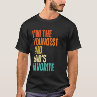 Ich bin der Jüngste und Liebling meines Vaters Män T-Shirt