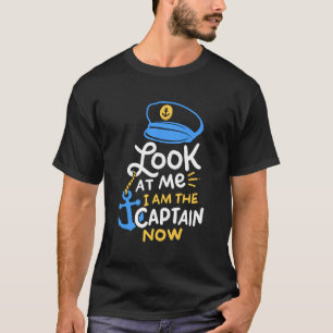 Ich bin der Kapitän, der jetzt Captain Gift bootet T-Shirt