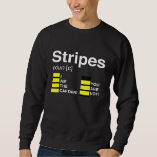 Ich bin der Kapitän - die lustige Bedeutung von Pi Sweatshirt