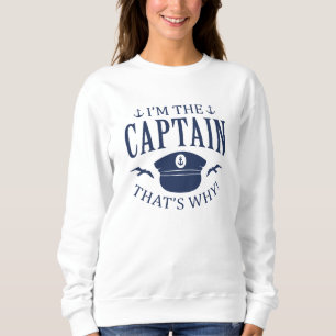 Ich bin der Kapitän Sweatshirt