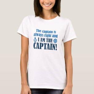 Ich bin der Kapitän T-Shirt