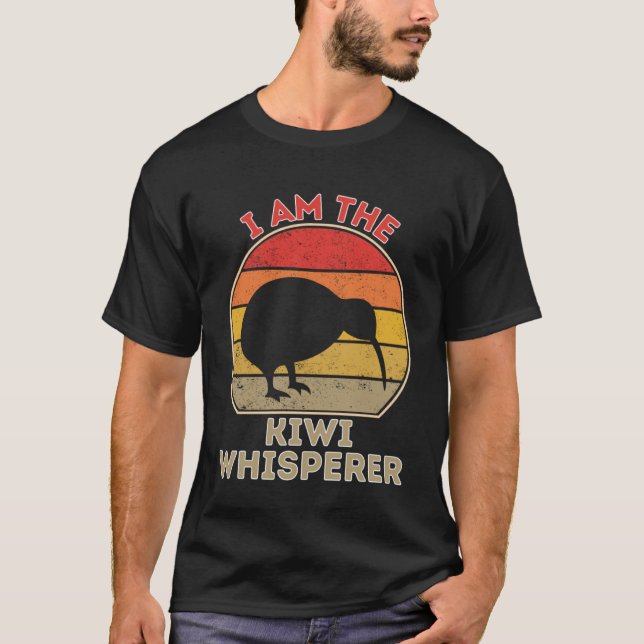 Ich bin der Kiwi Whisperer T-Shirt (Vorderseite)