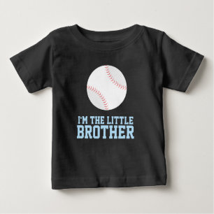 "Ich bin der kleine Bruder" Baseball Jersey Nummer Baby T-shirt