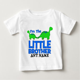 Ich bin der KLEINE BRUDER! Custom Dinosaur-Geschen Baby T-shirt