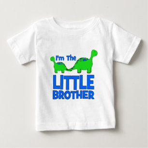 Ich bin der KLEINE BRUDER! Custom Dinosaur-Geschen Baby T-shirt