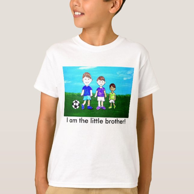 Ich bin der kleine Bruder! T-Shirt (Vorderseite)
