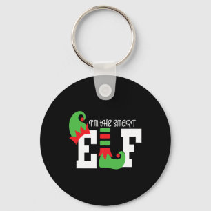 Ich bin der kluge Elf Matching Family Weihnachtslu Schlüsselanhänger