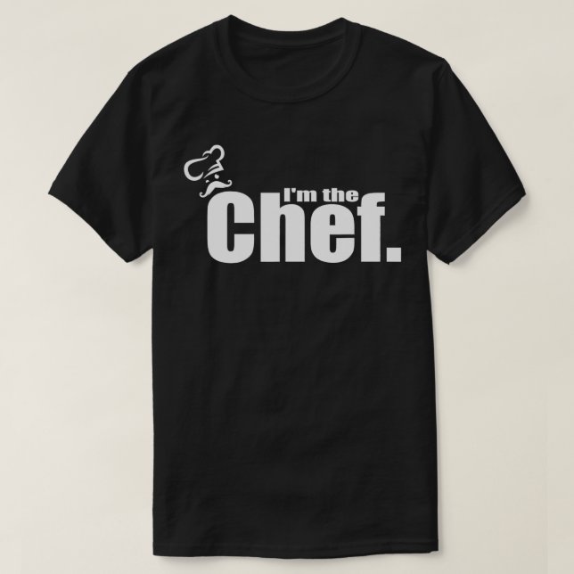 Ich bin der Koch Funny Cook Koch Kochen Koch Koch T-Shirt (Design vorne)