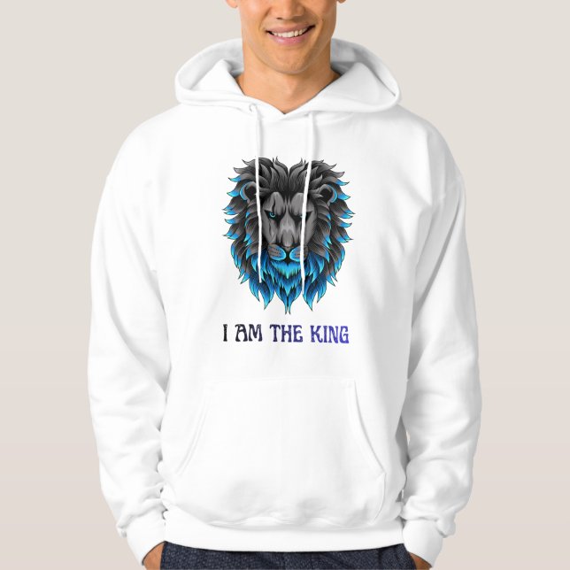 Ich bin der König1 Hoodie (Vorderseite)