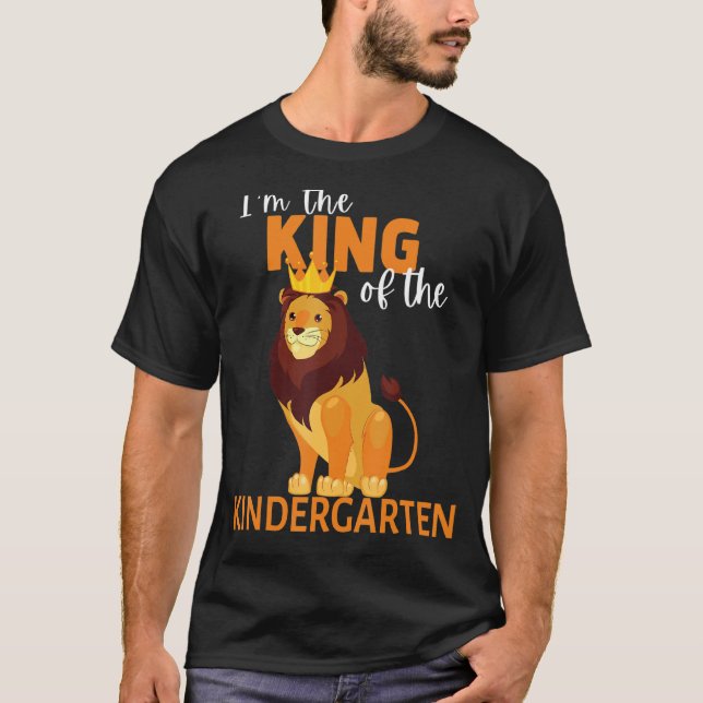 Ich bin der König des Kindergartens T-Shirt (Vorderseite)