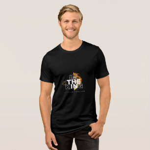 Ich bin der König meines eigenen Königreichs Tri-Blend Shirt