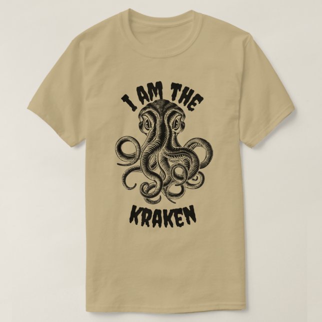 Ich bin der kraken 1 T-Shirt (Design vorne)