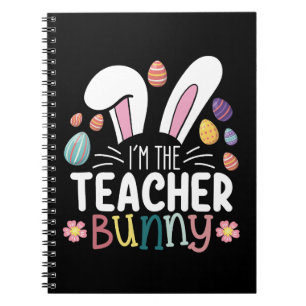 Ich bin der Lehrer Bunny Ostern Matching Notizblock