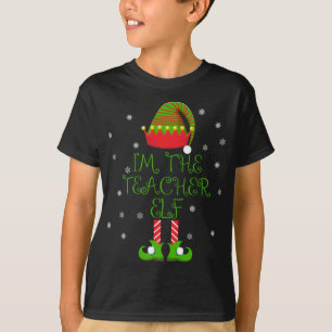 Ich bin der Lehrer Elf Funny Xmas T-Shirt