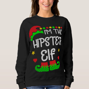 Ich bin der Leiter Elf in Charge Funny Familie Wei Sweatshirt