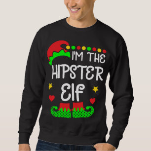 Ich bin der Leiter Elf in Charge Funny Familie Wei Sweatshirt