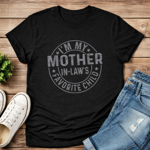 Ich bin der Lieblingssohn meiner Schwiegermutter L Tri-Blend Shirt