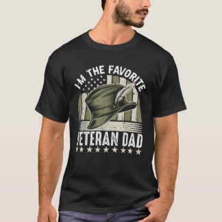 Ich bin der Lieblingsveteran-Vater T-Shirt