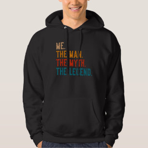 Ich bin der Mann, der Mythos der Legende Vintag Re Hoodie