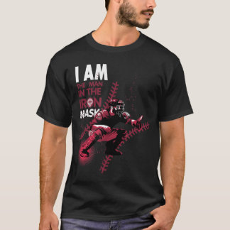 Ich bin der Mann in der Eisen-Maske Baseballfänger T-Shirt