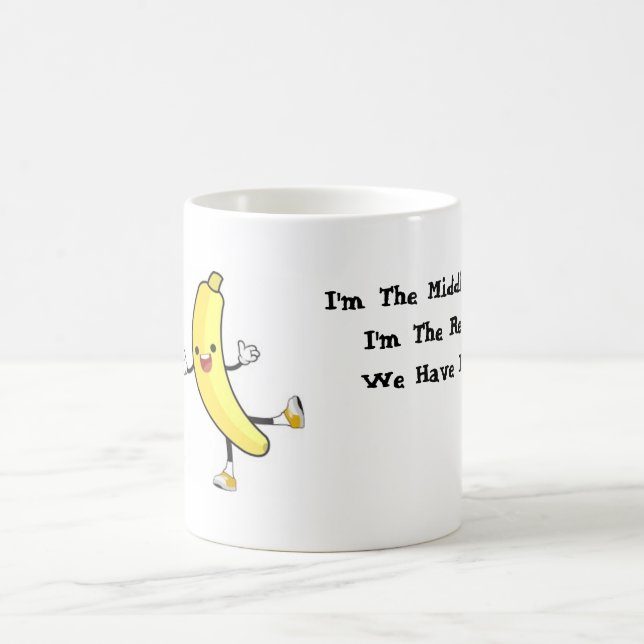 Ich bin der Middle Child Rule Funny Coffee Tasse T (Mittel)