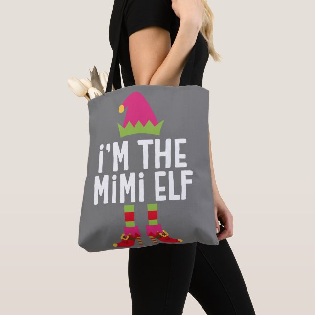 Ich bin der Mimi Elf, der Weihnachtskostüm gleicht (Von Nahem)