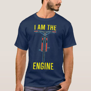 Ich bin der Motor gegen EBike Electric Bike Cyclis T-Shirt