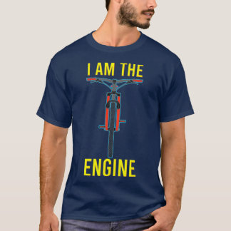 Ich bin der Motor gegen EBike Electric Bike Cyclis T-Shirt