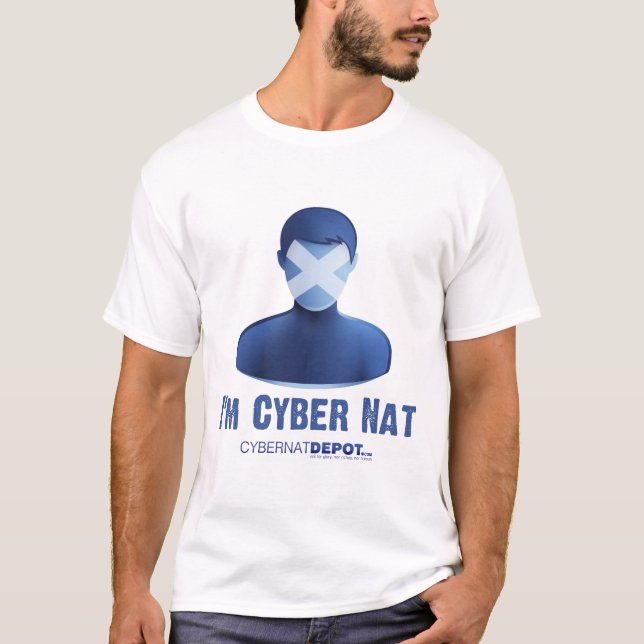 Ich bin der nationale Cyber T-Shirt (Vorderseite)