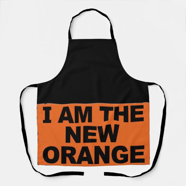 Ich bin der neue Orange Schürze (Vorderseite)