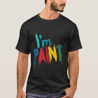 Ich bin der Niedliche und kreative Paint Valentins T-Shirt