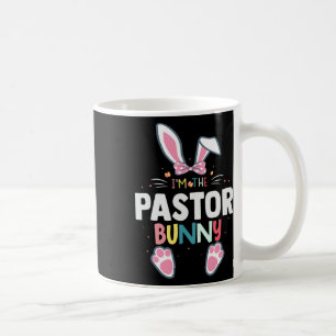 Ich bin der Pastor Bunny Osterhase Familie Match Kaffeetasse