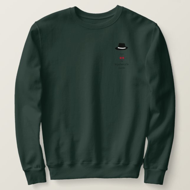 Ich bin der Pate davon Sweatshirt (Design vorne)