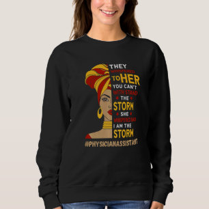 Ich bin der Physiker-Assistent Afrikas Sweatshirt