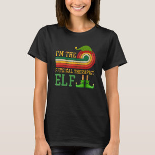 Ich bin der Physiotherapeut Elf Matching Xmas Part T-Shirt