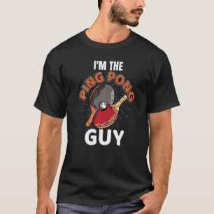 Ich bin der Ping Pong Typ Vater Tischtennis Men Pi T-Shirt