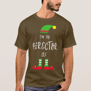 Ich bin der Regisseur-Elf lustiger Film Weihnachts T-Shirt