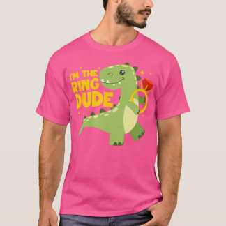 Ich bin der Ring Typ Dinosaur Ring Träger Dino Wed T-Shirt