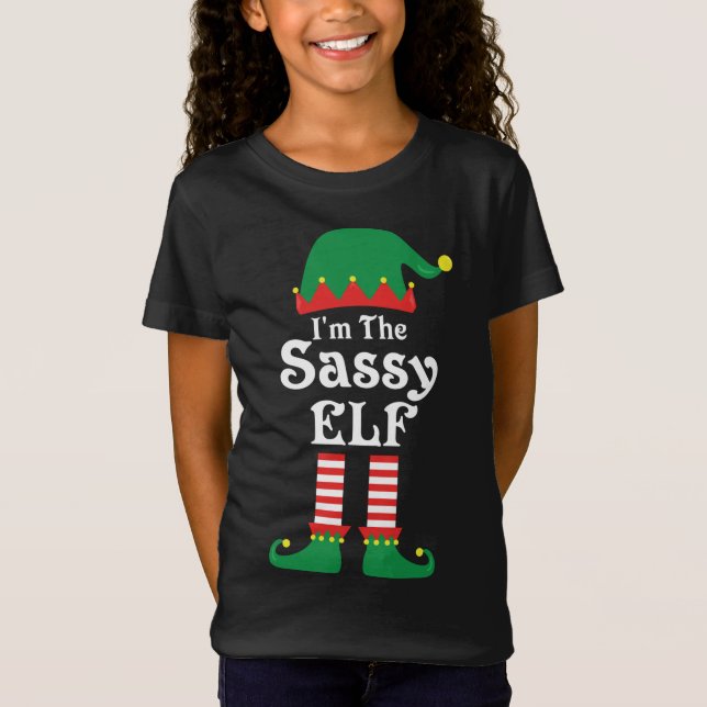 Ich bin der Running Elf Marathon Runner Ugly Weihn T-Shirt (Vorderseite)