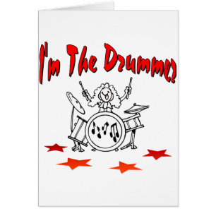 Ich bin der Schlagzeuger