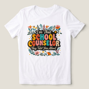 Ich bin der Schulberater, von dem sie dir erzählt Tri-Blend Shirt
