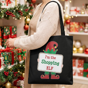 Ich bin der Shopping-Elf Personalisiertes Weihna